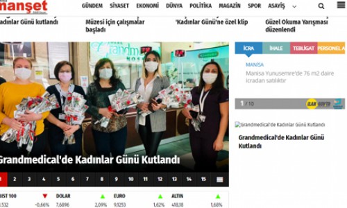 Grandmedical'de Kadınlar Günü kutlandı